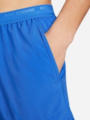 Nike Blue Dri-FIT Stride 7 Inch 2-In-1 Running Shorts - Image 8 of 14