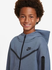 Diffuses Blau - Nike Tech Fleece-Kapuzensweatshirt - Bild 3 von 3