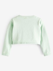 Mint Green Occasion Shrug (3mths-16yrs) - Image 5 of 5