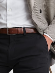 Reiss Tan Martin Formal Suit Belt - Image 3 of 6