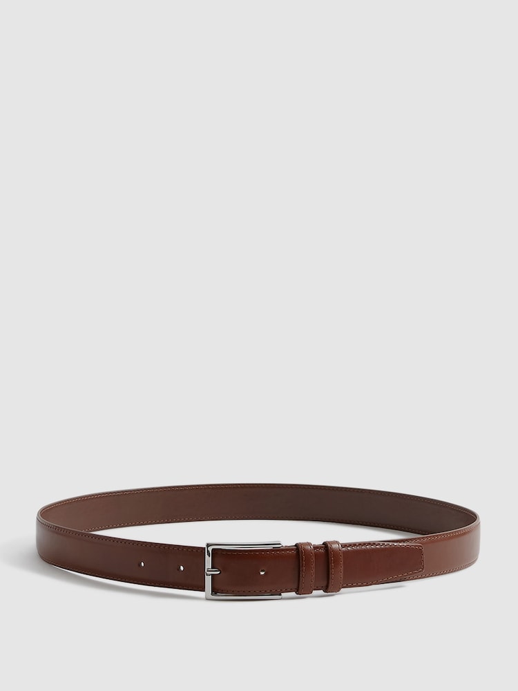 Reiss Tan Martin Formal Suit Belt - Image 6 of 6 Reiss Tan Martin Formal Suit Belt - Image 6 of 6