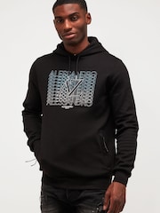 Alessandro Zavetti Black Castari Oth Hoodie - Image 3 of 5