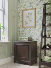 Laura Ashley Dark Broughton Bathroom Laundy Hamper - Image 1 of 6
