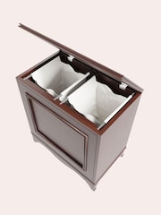 Laura Ashley Dark Broughton Bathroom Laundy Hamper - Image 6 of 6