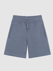 Ashley-Blau - Reiss Henry Jersey-Shorts mit Kordelzug - Bild 2 von 6