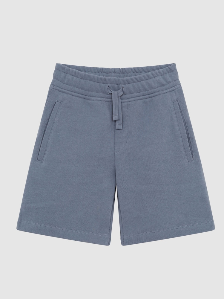 Ashley-Blau - Reiss Henry Jersey-Shorts mit Kordelzug - Bild 2 von 6