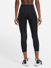 Nike Black Fast Mid Rise Crop Running Leggings - Image 2 of 9