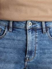 Washed Blue Skinny Ultimate Comfort Super Stretch Jeans - Image 7 of 8