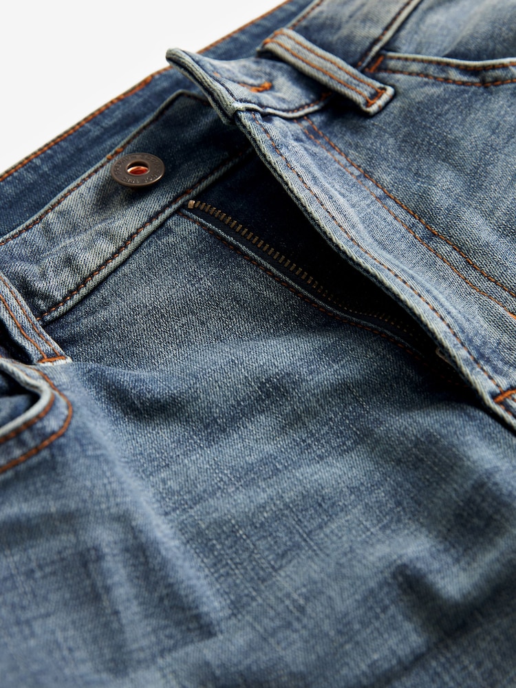 Blue Light Vintage Slim Fit Motion Flex Jeans - Image 8 of 10
