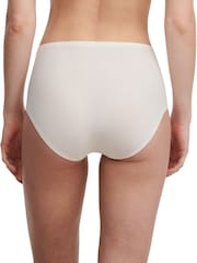 Blanco marfil - Pantalones de cintura alta sin costuras elásticos con diseño suave de Chantelle - Imagen 2 de 3