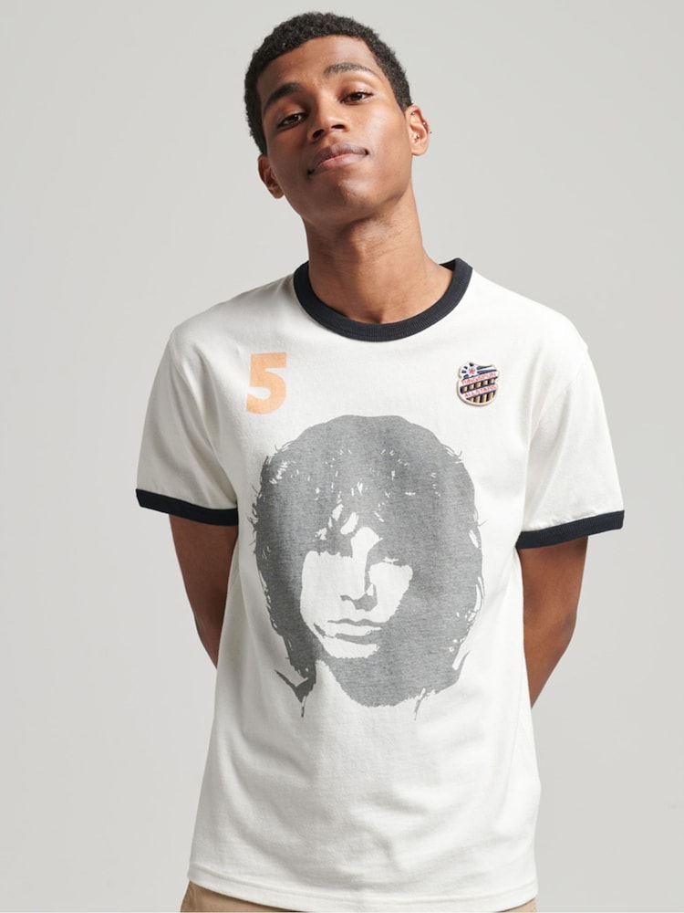 Superdry Allstars Grafik-T-Shirt, 100 % Baumwolle - Bild 1 von 5