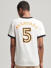 Superdry Allstars Grafik-T-Shirt, 100 % Baumwolle - Bild 2 von 5