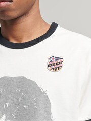 Superdry Allstars Grafik-T-Shirt, 100 % Baumwolle - Bild 4 von 5