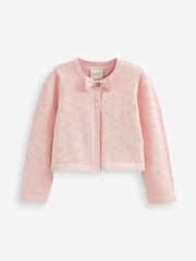 Baker by Ted Baker 0-6yrs 100% Cotton Cardigan - Image 4 of 6