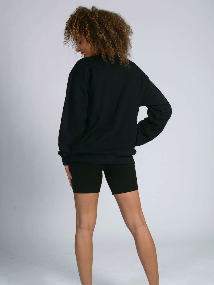 Pineapple Black Womens Logo Sweatshirt - Image 4 of 5