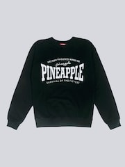 أسود - سترة رياضية نسائية بشعار من Pineapple - صورة 5 من 5