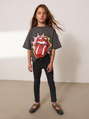 Black Slim Fit Skinny Jeans (3-16yrs) - Image 2 of 6
