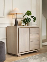 Light Colton Mango Wood Small Sideboard - Image 1 of 9