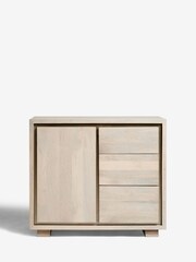 Light Colton Mango Wood Small Sideboard - Image 4 of 9