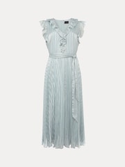 Phase Eight Green Carmella Pleated Dress - Image 7 of 7