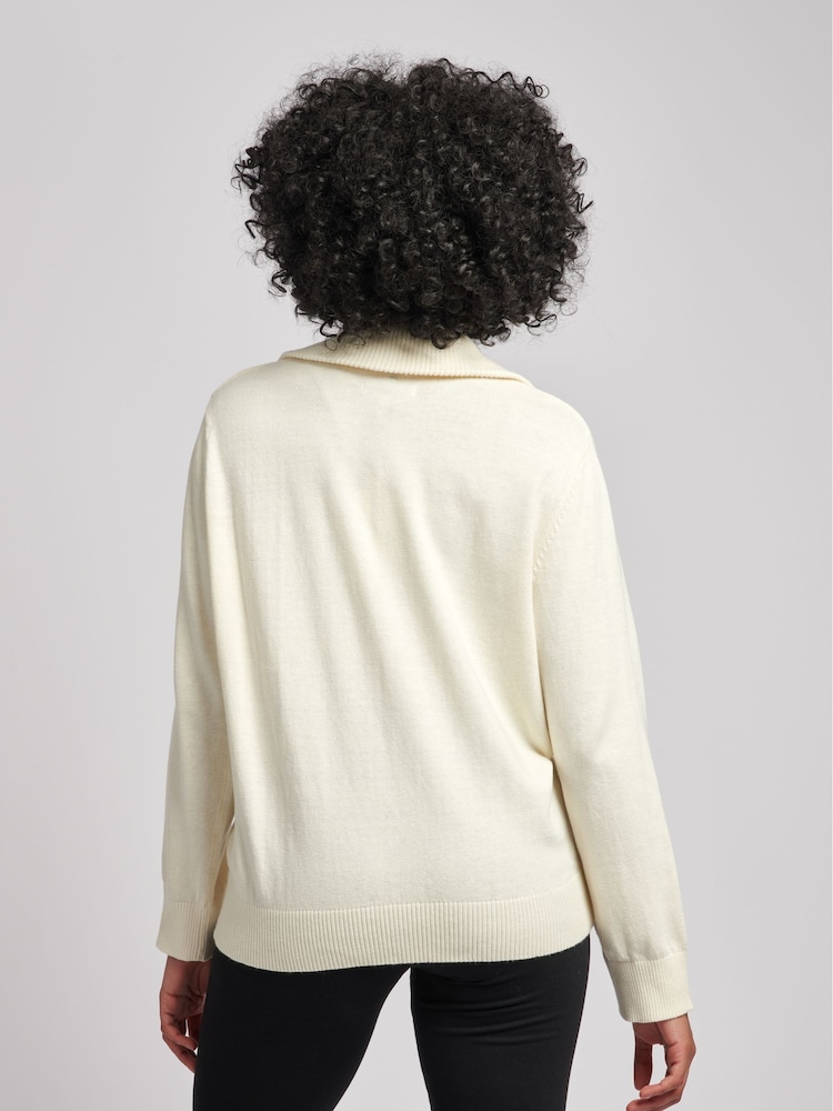 U.S. Polo Assn. Womens Open Collar Jumper - Image 2 of 4
