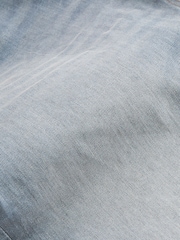 Hellgrau - Schmale Passform - Denim-Jeans mit Vintage-Waschung - Bild 10 von 10
