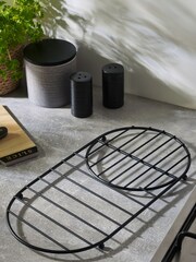 Black Bronx Large Wire Trivet - Image 2 of 2