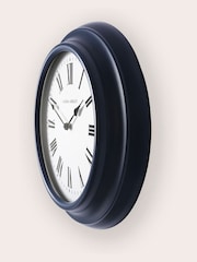 Laura Ashley Blue Brookvale Large Station Clock - Image 3 of 5