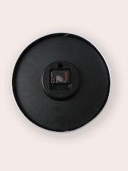 Laura Ashley Silver Glenn Contemporary Metal Clock - Image 5 of 5