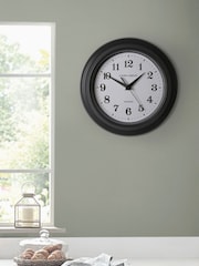 Laura Ashley Grey Newgale Small Kitchen Clock - Image 1 of 5