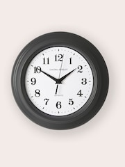 Laura Ashley Grey Newgale Small Kitchen Clock - Image 2 of 5