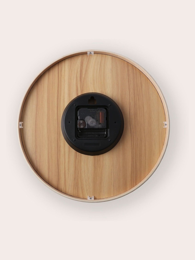 Laura Ashley Grey Mounton Wooden Clock - Image 5 of 5