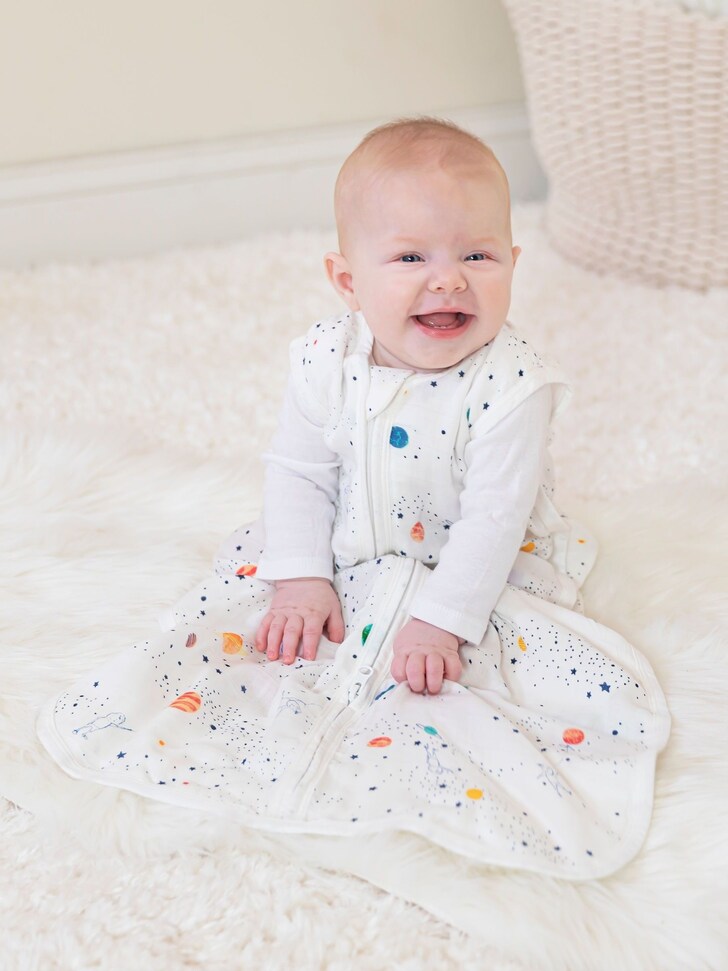 aden + anais White 1 TOG Silky Soft Stargaze Sleeping Bag