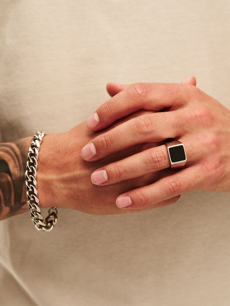 Orelia & Joe Semi Precious Signet Ring - Image 2 of 2