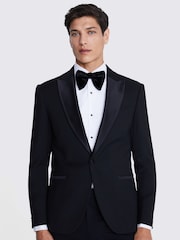 MOSS Black Slim Fit Dress Jacket - Image 1 of 6