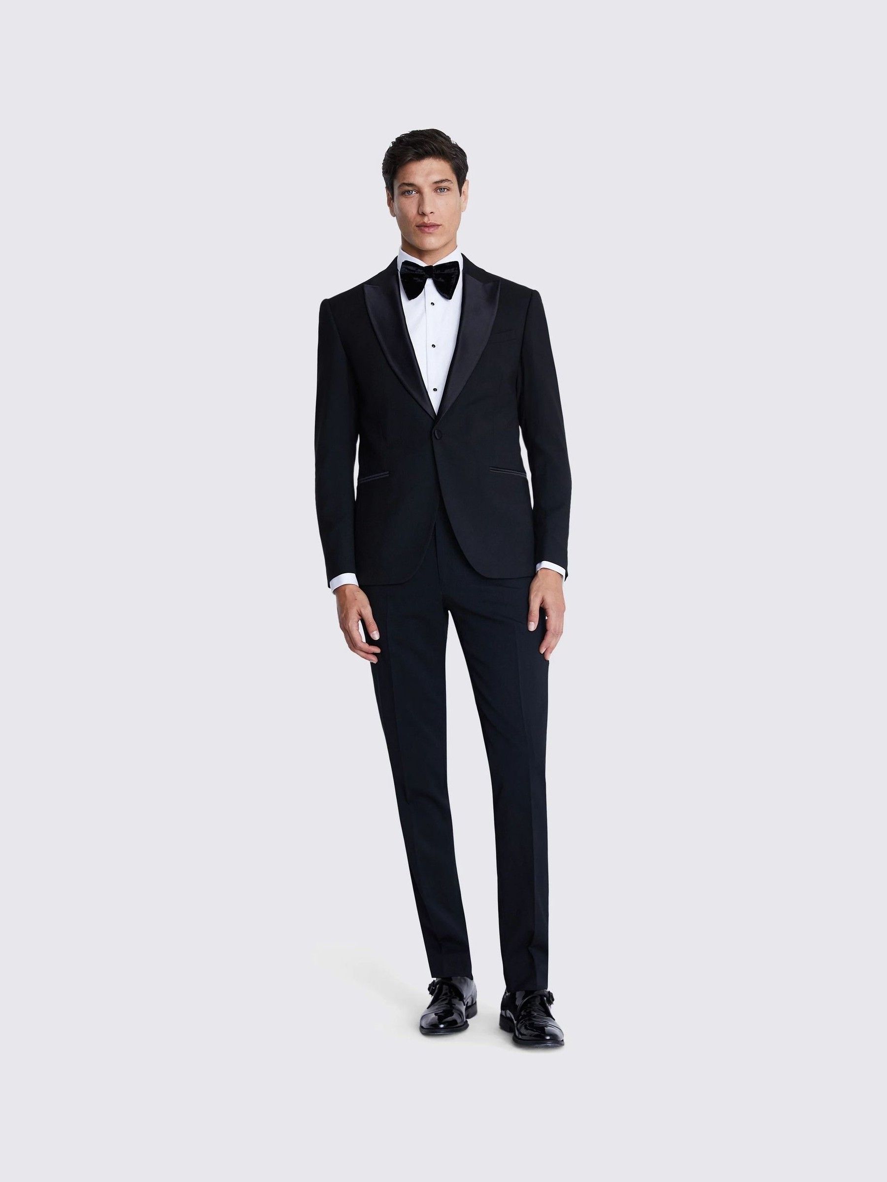 Buy MOSS Black Slim Fit Dress Jacket from Next Romania