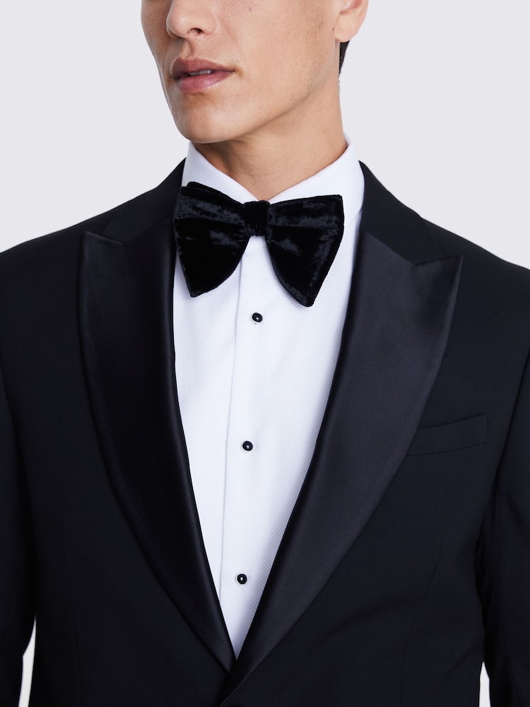 MOSS Black Slim Fit Dress Jacket - Image 5 of 6
