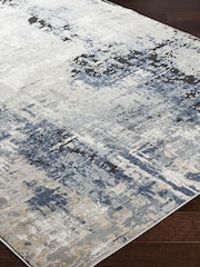 LIVABLISS Blue Jolie Abstract Moderne Marble Rug - Image 6 of 6