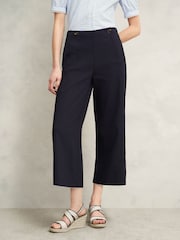 Hobbs Blue Kimmi Crop Trousers - Image 3 of 6