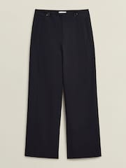 Hobbs Blue Kimmi Crop Trousers - Image 6 of 6