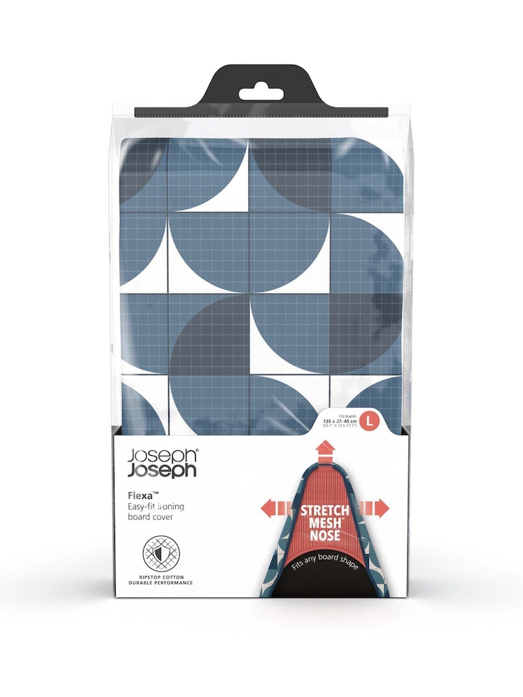 Joseph Joseph Blue 100% Cotton Flexa Ironing Board Cover 135 cm - Image 4 of 4