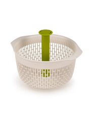 Joseph Joseph White Sink Salad Spinner 2-in-1 Colander Spindola - Image 6 of 7