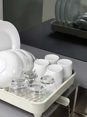 Joseph Joseph Light Stone Natural/Sage Green Extend Expandable Dish Rack - Image 1 of 4