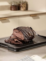 Joseph Joseph Black Cut&Carve Plus Multi-Function Extra Large Chopping Board - Image 1 of 1