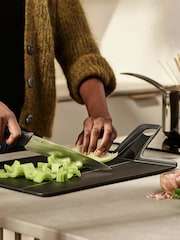 Joseph Joseph Black Chop2Pot Plus Folding Chopping Board - Image 2 of 4