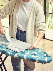 Joseph Joseph Blue 100% Cotton Flexa Ironing Board 124cm Cover - Image 1 of 4