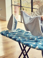 Joseph Joseph Blue 100% Cotton Flexa Ironing Board 124cm Cover - Image 2 of 4
