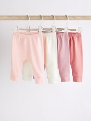 Pink Baby Leggings 4 Pack (0mths-2yrs) - Image 1 of 5