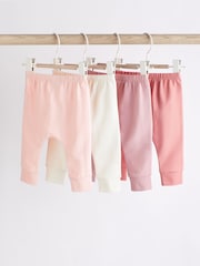 Pink Baby Leggings 4 Pack (0mths-2yrs) - Image 2 of 5