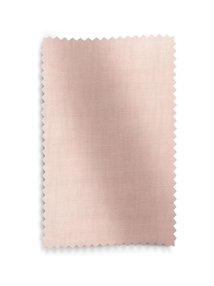Blush Pink Ready Made Textured Roller Blackout Blind - Image 6 of 6